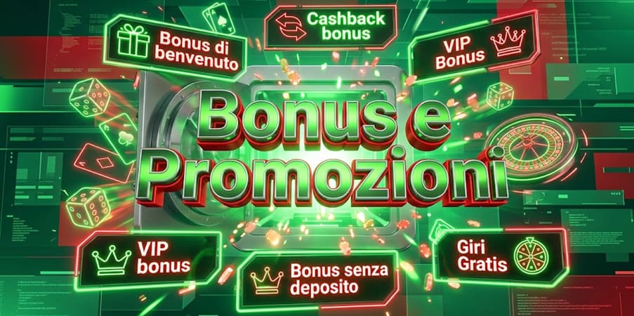 bonus casino non AAMS